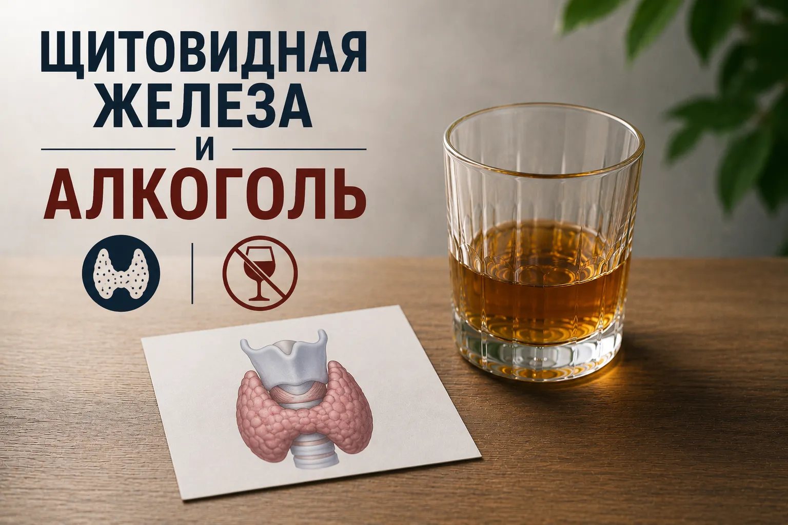 щитовидная железа и алкоголь